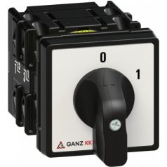 Ganz KK KKE0-20-6002 Kézikapcsoló 20A front 3P be-ki 0-1 IP65