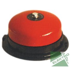   ELMARK 401538 ELMARK CB-4 Csengő, falra szerelhető piros, 85dB, 230VAC