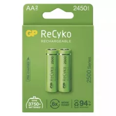   Emos B2125 GP ReCyko NiMH Tölthető akkumulátor, HR6 (AA) 2500mAh, 2db