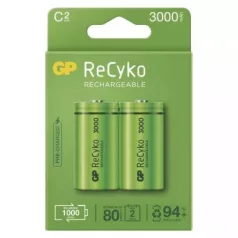   Emos B2133 GP ReCyko NiMH Tölthető akkumulátor, HR14 (C ) 3000mAh, 2db