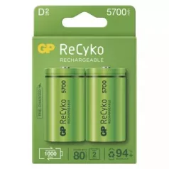   Emos B2145 GP ReCyko NiMH Tölthető akkumulátor, HR20 (D ) 5700mAh, 2db