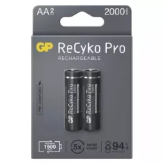   Emos B2220 GP ReCyko Pro NiMH tölthető akkumulátor, HR6 (AA) 2000mAh, 2db