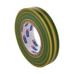 Emos F61515 Szigetelőszalag 15/10 zöld-sárga