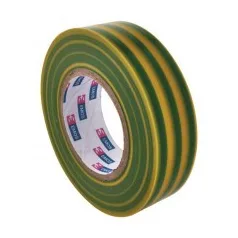 Emos F61925 Szigetelőszalag 19/20 zöld-sárga