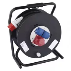 Emos P19733 kábeldob 3 aljzat 33m 2,5mm schuko