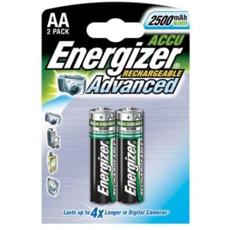 Energizer HR6 2450/2500MAH BL2 626178 Akku ceruza 2450mAh 2db Energizer Rechargeable