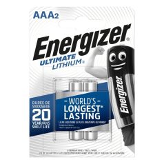   Energizer Lithium 2AAA L92AAA Elem micro AAA 1,5V BL2 (629769) (2 db/csomag)