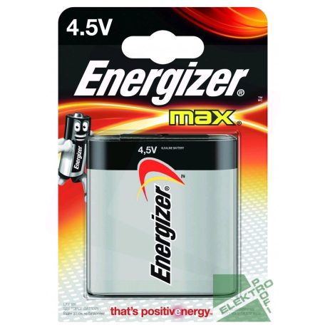 Energizer Max 4,5 V  3LR12 BL1  Elem lapos (626021)