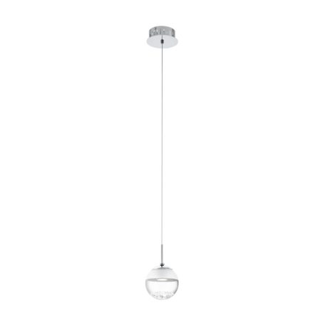 Eglo 93708 LED-es függeszték lámpatest 1x5W d:14cm Montefio 1 króm
