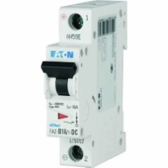 EATON 176066 FAZ-B6/1-DC Kismegszakító, 1P, 10kA, DC #
