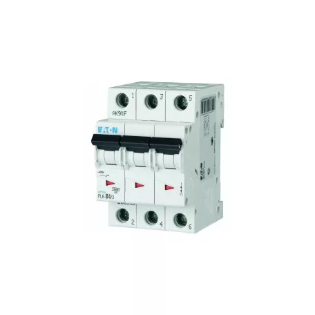 EATON 286597 PL6-C4/3 Kismegszakító, 3P, 4A, C, 6kA
