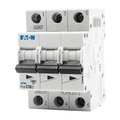 EATON 286599 PL6-C10/3 Kismegszakító, 3P/10A/C 6kA PL6