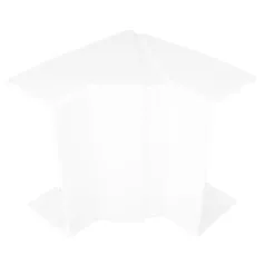   Efapel 10292 RBR Csatorna, állítható belső sarokelem, műanyag, fehér, 180x50 #