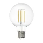 Eglo 12233 LED fényforrás ZIG-E27-G80 6W 4000K átlátszó