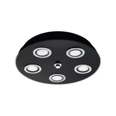 Eglo 33805 LED mennyezeti lámpa GU10 5x3W fekete Grattino