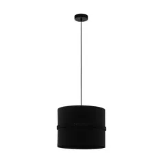 Eglo 390033 függeszték E27 1x40W fekete Paraguaio