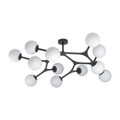   Eglo 39529 LED mennyezeti lámpa G9 12x3W fekete/fehér Margall