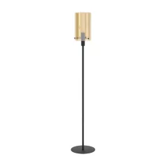 Eglo 39542 állólámpa E271x40W fekete/borostyán Polverara