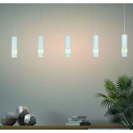 Eglo 39702 LED függeszték GU10 5x5W fehér Bernabeta