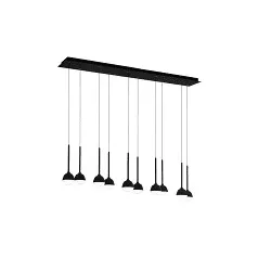 Eglo 39713 LED függeszték 10x4,5W fekete Nucetto