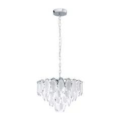 Eglo 39721 függeszték E14 7x40W króm Carvario