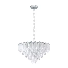 Eglo 39722 függeszték E14 10x40W króm Carvario