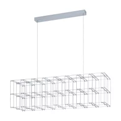   Eglo 39763 LED függeszték 60,75W3000K 6950Lm króm Frontera