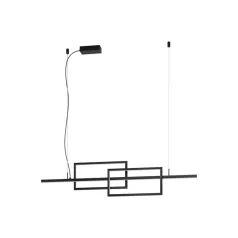 Eglo 39797 LED függeszték 32W 3000K 3200Lm fekete Puebla