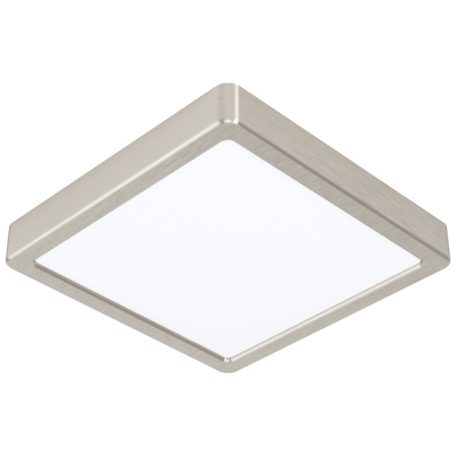 Eglo 900115 LED CCT mennyezeti lámpa IP44 21x21cm nikkel FUEVA-Z