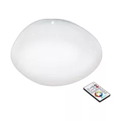   Eglo 900128 LED-ZIG-RGB/CCT mennyezeti lámpa 43cm kristály Sileras-Z