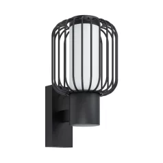   Eglo 98721 kültéri fali lámpa E27 1x28W IP44 fekete/fehér Ravello