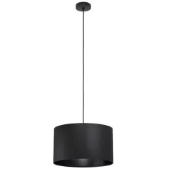 Eglo 99042 függeszték E27 40W 38cm fekete Maserlo1
