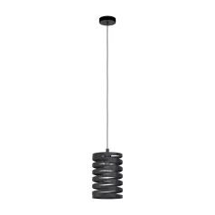 Eglo 99346 függeszték E27 1x40W18cmfeketeCremella