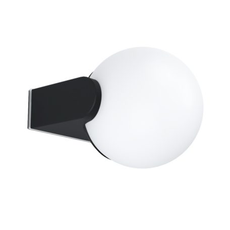 Eglo 99572 kültéri fali lámpa E27 15W fekete/fehér IP44 Rubio