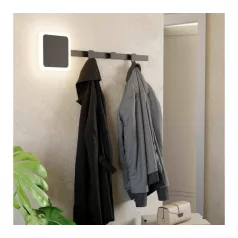   Eglo 99595 LED fali lámpa 7,8W fekete/fehér akasztó Cartignano