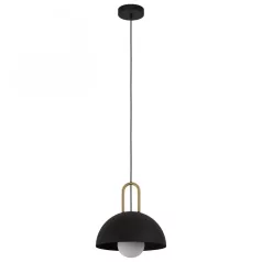 Eglo 99693 függeszték E27 1x40W fekete/csiszréz Calmanera