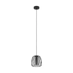 Eglo 99705 függeszték E27 1x40W fekete Floresta