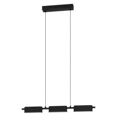   Eglo 99819 LED függeszték 3x6,5W 3000K ezüst/fehér Rovira