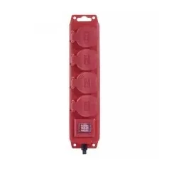 Emos P14231 Hosszabbító 4 aljzat, 3m, 1.5m, IP44