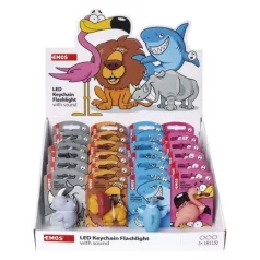 Emos P4710 LED kulcstartó, állatok