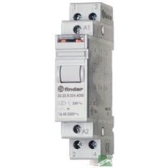   Finder 20.22.8.230.4.000 Impulzusrelé 2Z, 16A, 230V~, DIN sínre