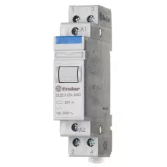   Finder 22.22.8.230.4.000 Sorbaépíthető monostabil relé, 2Z, 230V, AC, 20A