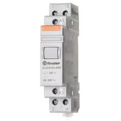   Finder 22.23.8.230.4.000 Sorbaépíthető monostabil relé, 1Z + 1NY, 230V, AC ,20A