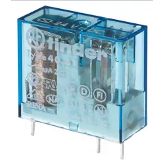   Finder 40.51.9.036 Miniatűr printrelé, 1 váltóérintkező, 10A, 36V, DC, 1CO, lábkiosztás-3,5mm