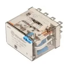   Finder 56.34.9.024.0040 Miniatűr ipari relé, 4 váltóérintkező, 230V, AC, 4CO, 12A