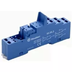   Finder 95.55.3 Foglalat, húzórugós csatlakozó 40-es relékhez