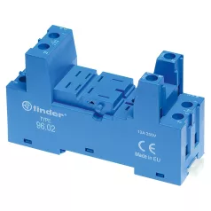 Finder 96.02 Sínre pattintható (56.32) ipari reléfoglalat