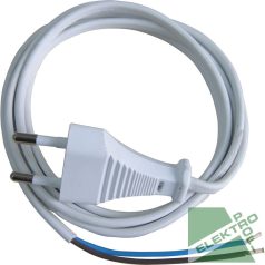 GAO 6777H Vezeték euró dugóval 1,9m fehér