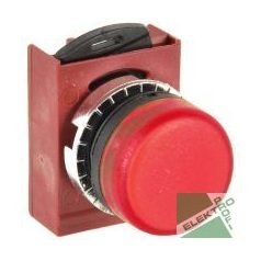 General Electric 185791 P9XLRD P9 lámpafej piros  matt front kerek műanyag