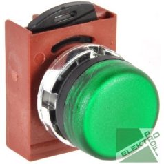 General Electric 185792 P9XLVD P9 lámpafej zöld  matt front kerek műanyag